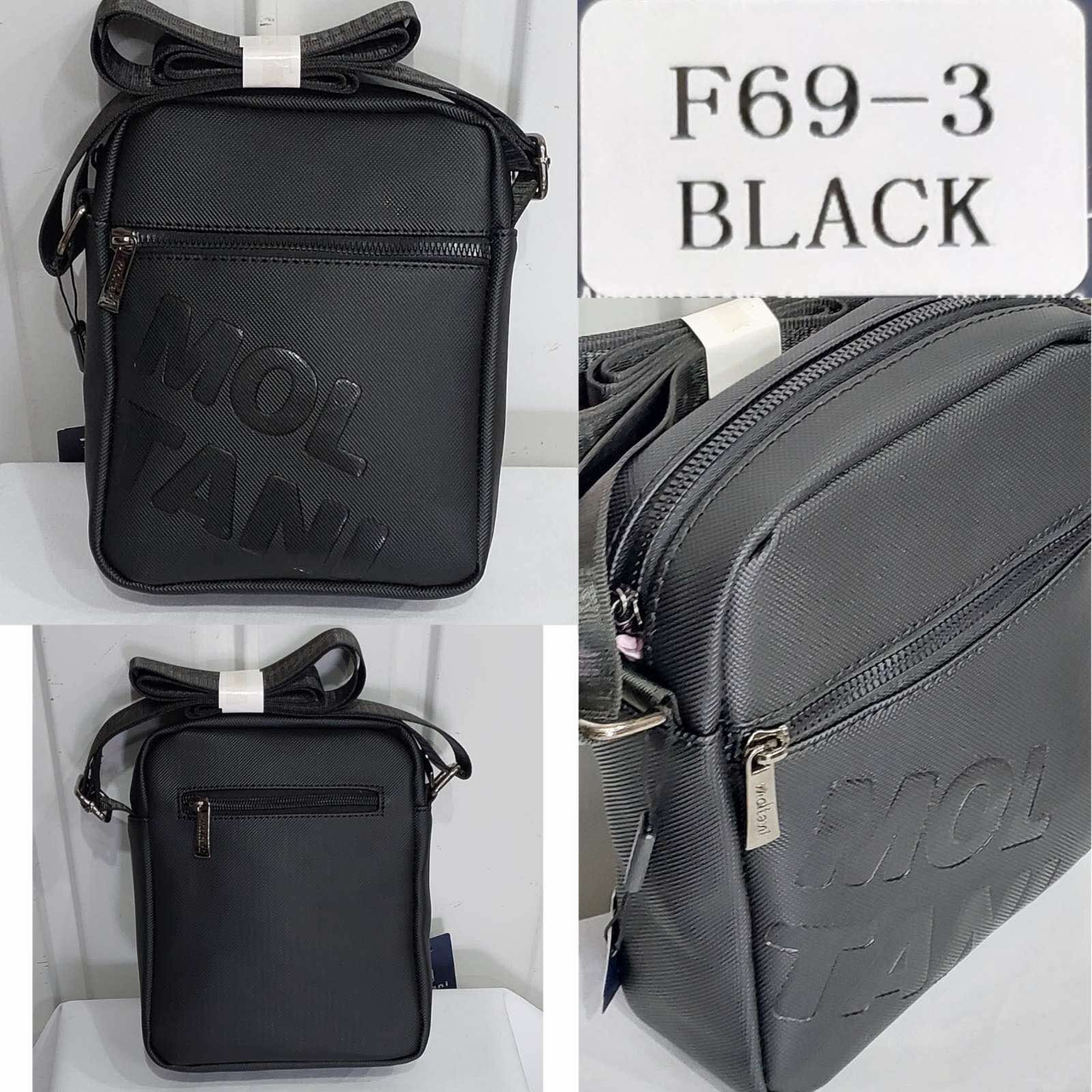 Чоловіча вертикальна сумка Moltani (гуртом/роздріб)