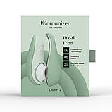 Вакуумний кліторальний стимулятор Womanizer Liberty 2 Sage, фото 11