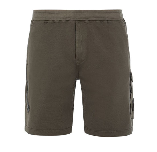 Шорти Stone Island 650F3 Ghost Piece Bermuda Shorts Khaki M