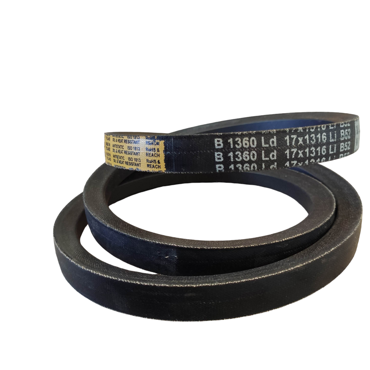 Ремінь приводний В-1360 Lp Польша  на привід вентилятора відсмоктування пилу на комбайн Акрос, фото 1
