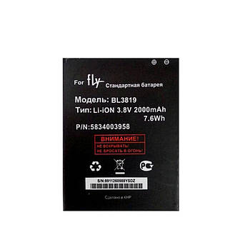 Акумулятор Fly BL3819 / IQ4514 Quad 2000 mAh