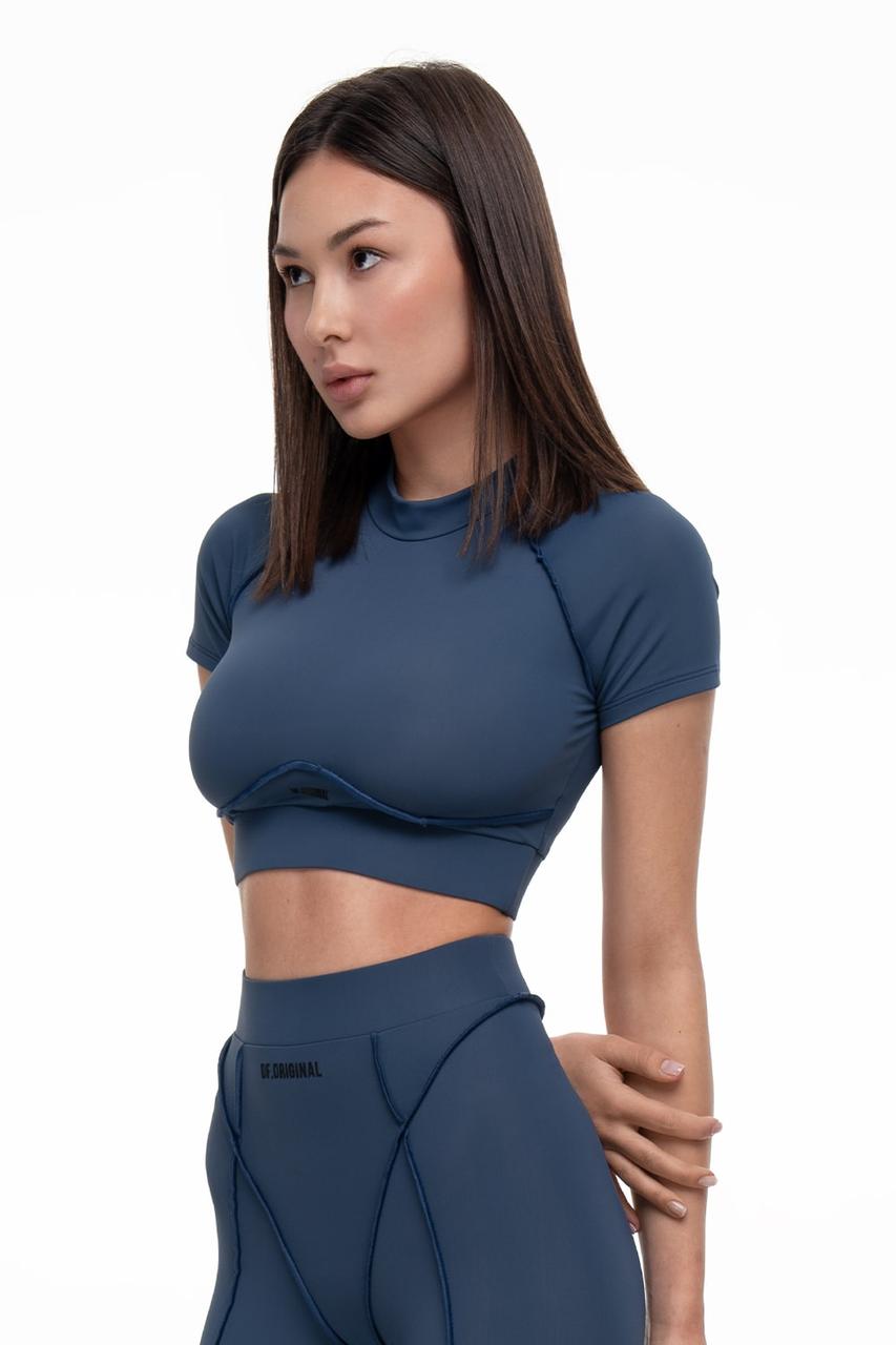 Спортивний топ Designed for Fitness Majestic Cobalt Синій M (30576048)