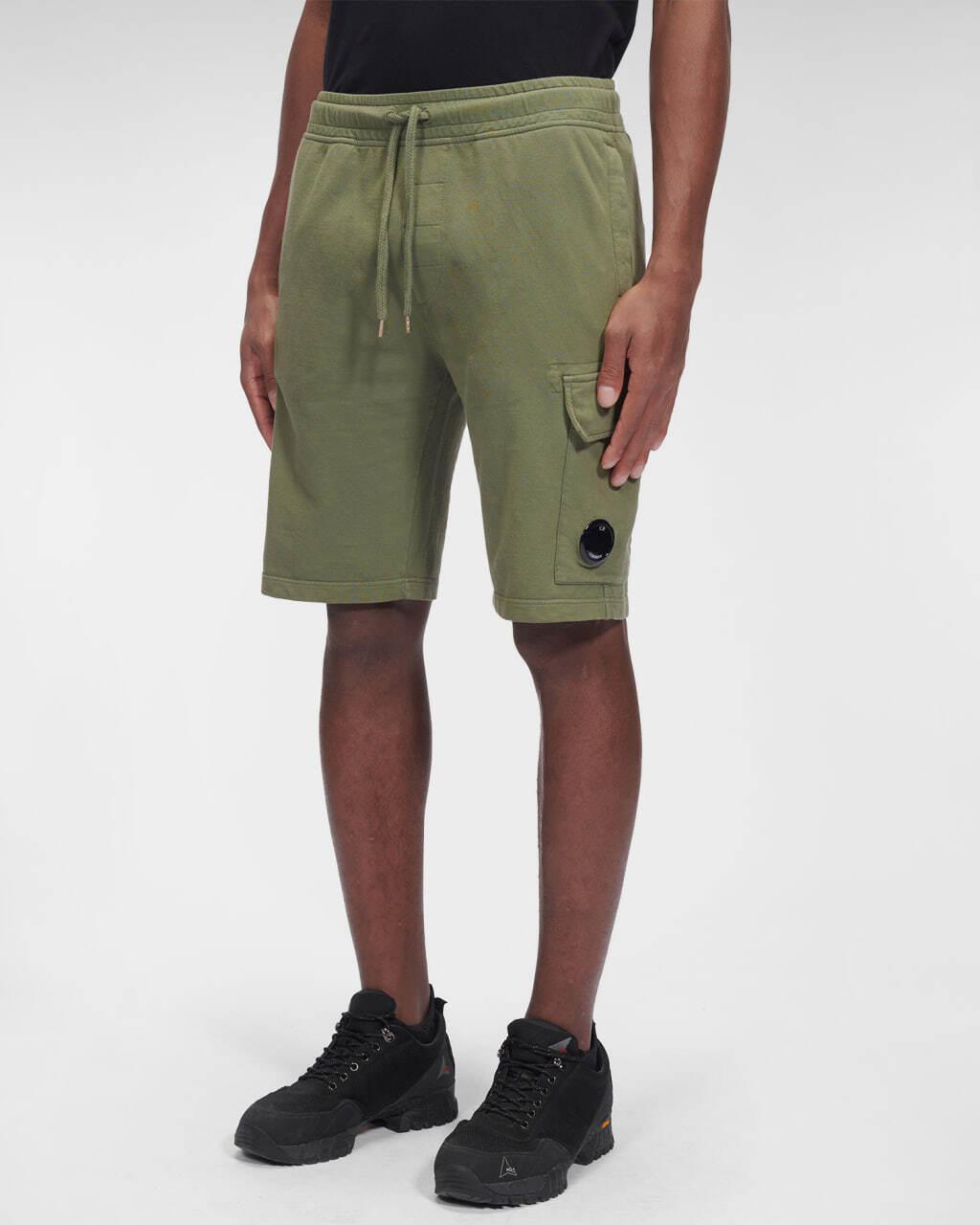 Шорти No Brand Light Fleece Shorts Olive XL