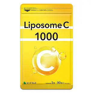 Seedcoms Liposome C 1000 ліпосомальний вітамін С, 1000 мг, 90 таблеток на 30 днів. До 08/2027