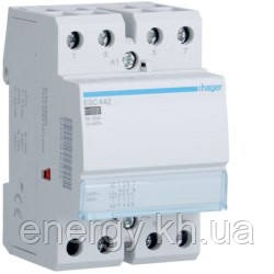 ESC442 Hager - Контактор 40A  2НВ+2НЗ  230В, фото 1