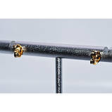 Сережки. Золото14К(585). Натуральний сапфір., фото 10