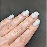 Сережки. Золото14К(585). Натуральний сапфір., фото 9