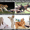 Ультразвуковий потужний відлякувач собак DN10 з ліхтариком, фото 9