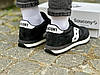 Чоловічі кросівки Saucony Jazz 81 Сауконі Джаз 81 чорно-білі текстиль замш повсякденні, фото 11