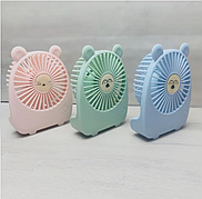 Портативний USB мінівентилятор з акумулятором Portable Mini Fan (настільний)