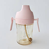 Детский поильник HEORSHE Pink 300 мл.