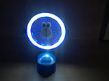 Акумуляторний USB мінівентилятор портативний на прищіпці з led-підсвіткою CLIP-ON DESK FAN 14х5х16см, фото 8
