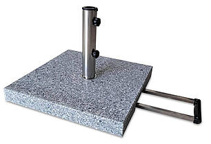 Гранітна підставка для центральної парасольки 40 кг Focus Garden, фото 2