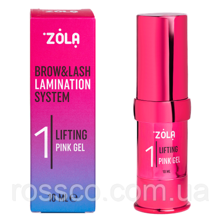 ZOLA СКЛАД ДЛЯ ЛАМІНУВАННЯ 01 LIFTING PINK GEL, фото 1
