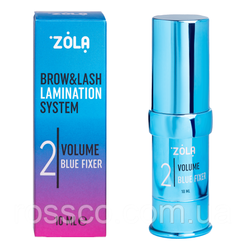ZOLA СКЛАД ДЛЯ ЛАМІНУВАННЯ 02 VOLUME BLUE FIXER