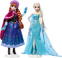 Набір колекційних ляльок Mattel Disney Frozen Anna and Elsa HLX70