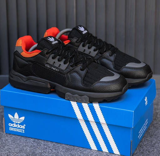Мужские кроссовки Adidas ZX Torsion Black Orange (ID#2278779706), цена ...