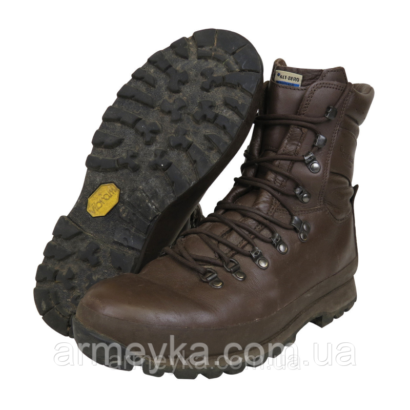 Берці альтберг коричневий шкіра Оригінал Британія