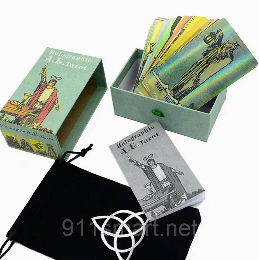 Голографічне Таро Вейта Безрамкове (Holographic A. E. Tarot).