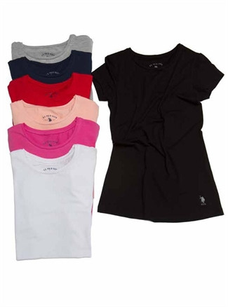 Домашній штяг US Polo Assn Футболка жіноча 66002 червона 36р, фото 1