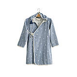 Халат дитячий Buldans Ivy indigo індиго 5/6, фото 3