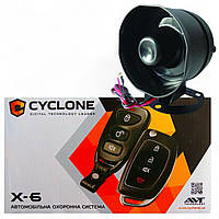 Автосигнализация CYCLONE X6+сирена