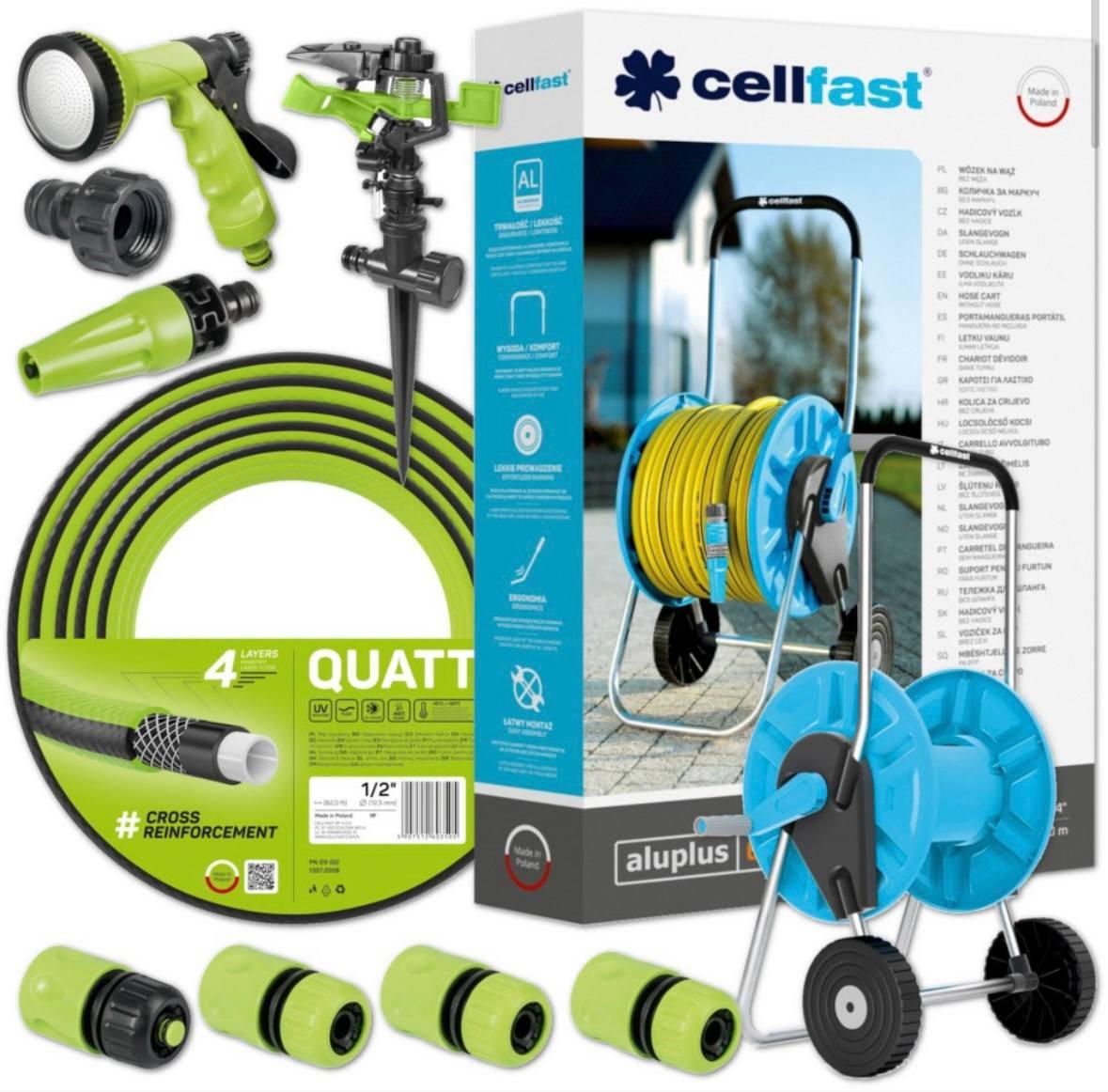 Набір для поливу саду Quattro 1/2" 50 м Cellfast