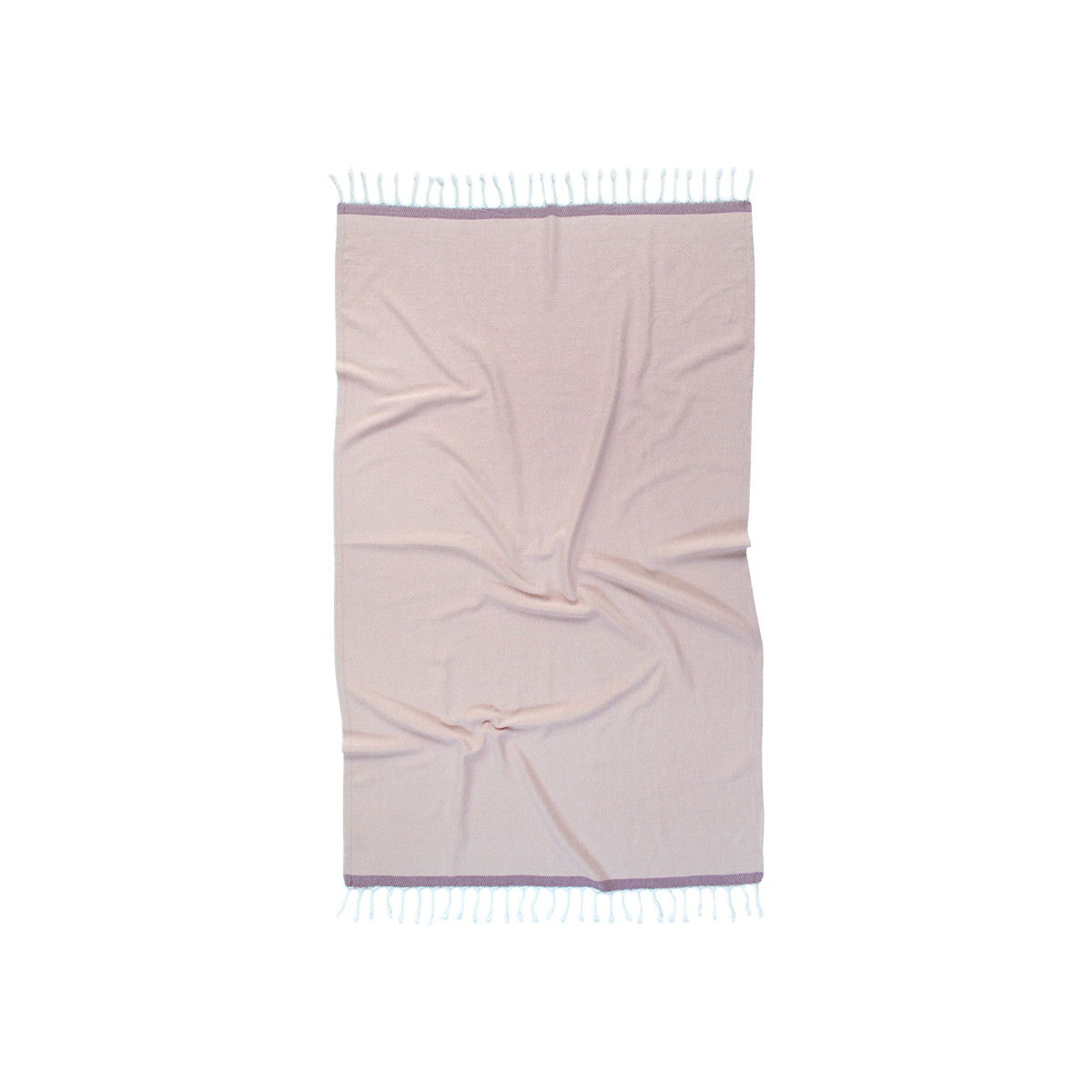 Рушник Barine Pestemal Basak 95x165 Powder-Mauve пудровий-ліловий