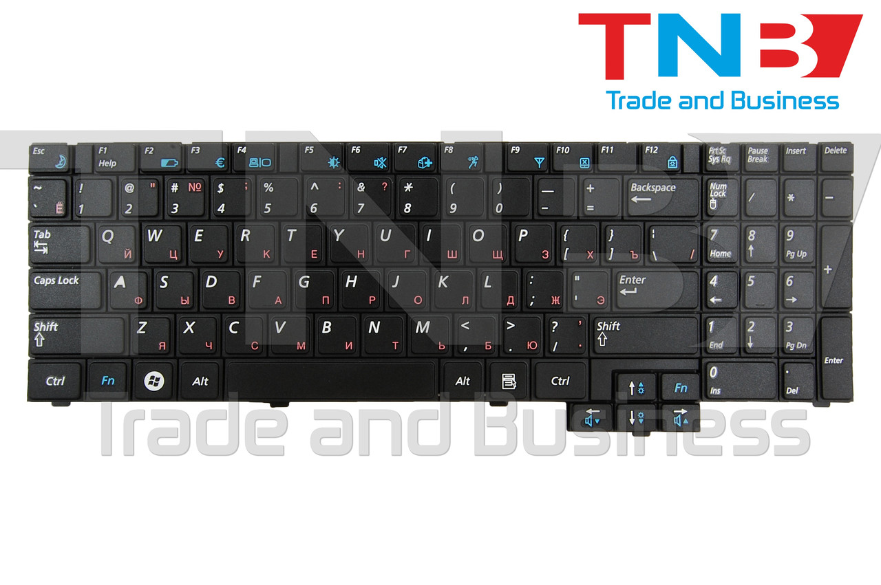 Клавіатура SAMSUNG NP-RV508-S02UA NP-RV508-S03UA NP-RV510-A01UA NP-SA31-JT01UA RUUS 100% ОРИГІНАЛ