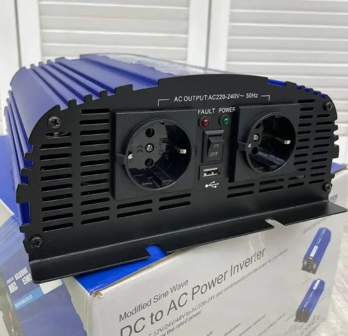 Інверторний перетворювач потужності для дому Інвертор 1200w з модифікованою синусоїдою Tommatech MS-1200