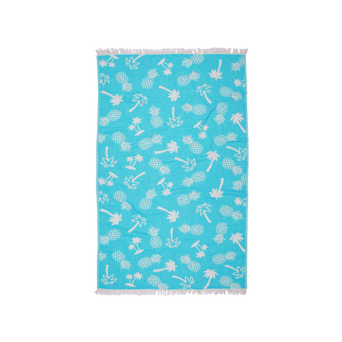 Рушник Barine Pestemal Palmsprings 90x160 Turkuaz бірюзовий, фото 1