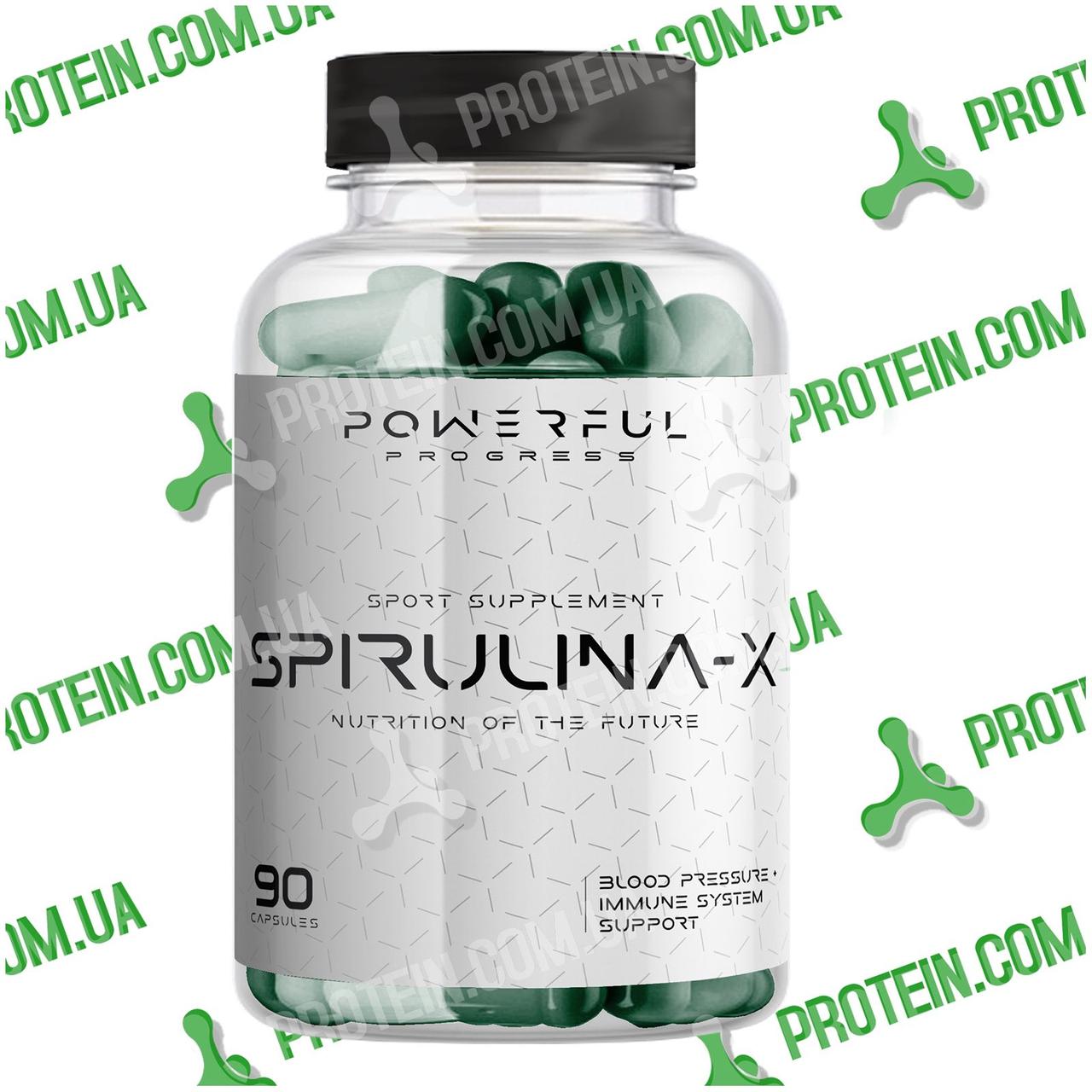 Спіруліна Powerful Progress Spirulina-X 500 мг 90 капс