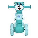 Велобіг дитячий M 5762 Bambi з музикою та світлом, зелений, фото 5