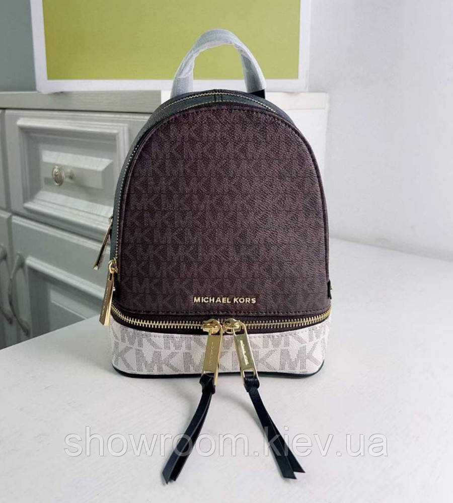 Жіночий рюкзак Michael Kors Rhea Zip mini (1224) Lux