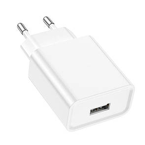 Зарядний пристрій Borofone BA74A Aspirer 1USB/2.1A 10.5W White, фото 1