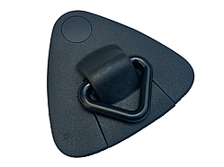 Буксир для човна пвх із пластиковим кільцем Borika 155х145мм. чорний