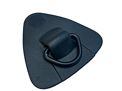 Буксир для човна пвх із металевим кільцем Borika 155х145мм. чорний