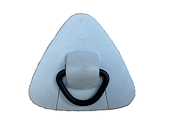 Буксир для човна пвх із металевим кільцем Borika 155х145мм. сірий