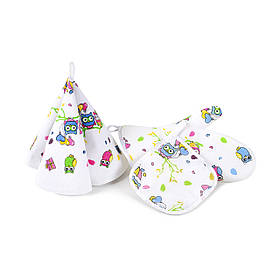 Кухонний набір Lotus Daily Owls рукавиця + прихватка + рушник