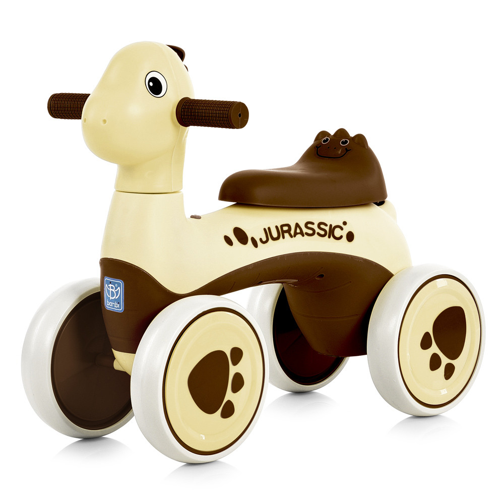 Каталка-толокар M 5853 Bambi з музикою та світлом, коричневий