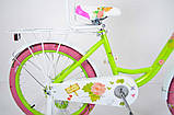 Велосипед 16 дюймів  -ROSES" Green, фото 3