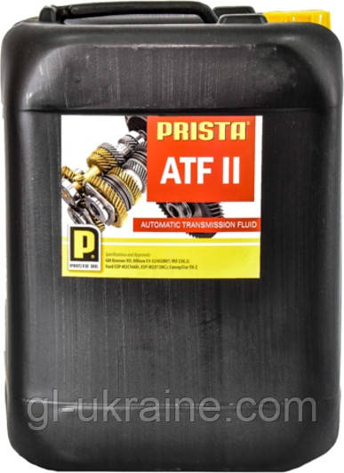Трансмісійна олива PRISTA ATF Dexron-II  20л