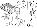 Упор задніх дверей верхній Fiat Ducato 250, Peugeot Boxer, Citroen Jumper (2006-2014), 1346547080, 8724E8, фото 5