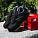 Чоловічі Кросівки New Balance 574 повністю чорні, фото 3
