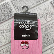 Шкарпетки високі весна/осінь вишивка Neseli Coraplar Daily 7142 Unconscious Eye Туреччина one size (37-43р) 20035778, фото 7