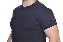 Футболка чоловіча Stone Island 24-Y-249700 темно-синя S, фото 6