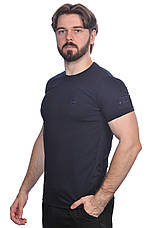 Футболка чоловіча Stone Island 24-Y-249700 темно-синя S, фото 4