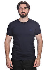 Футболка чоловіча Stone Island 24-Y-249700 темно-синя S, фото 3