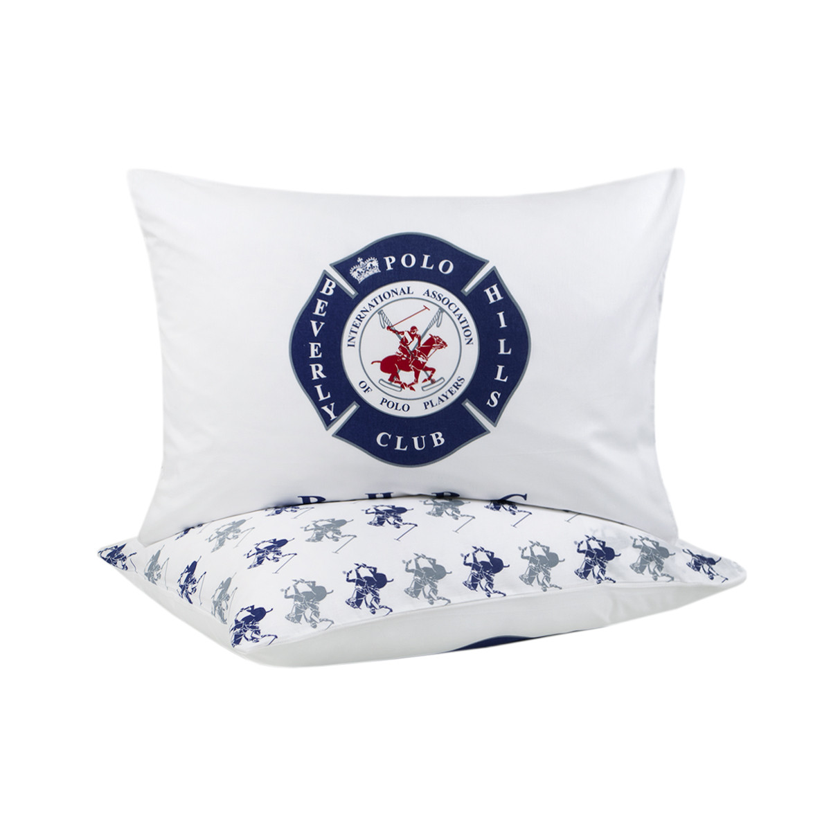 Наволочки Beverly Hills Polo Club BHPC 010 Dark Blue 50x70 2 шт