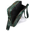 Чоловіча шкіряна ділова сумка зелена RE-4664-4lx TARWA на два відділення 15", фото 9